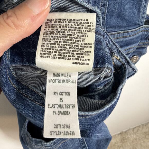 Citizens of Humanity Anthropologie Denim Jean Bib Overalls Small Distressed - Picture 10 of 13